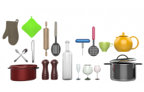 Kitchen accsesories-cutlery-tourist cutlery-knives-forks-spoons-dishes