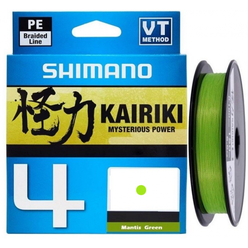 Shimano Kairiki 4 0,160mm 150m 8,1kg Mantis Green