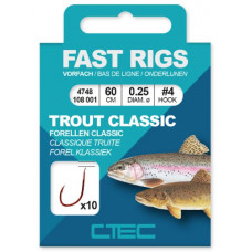 Ctec Mono X Trout Clear 0.22Mm / 4.3Kg 500M