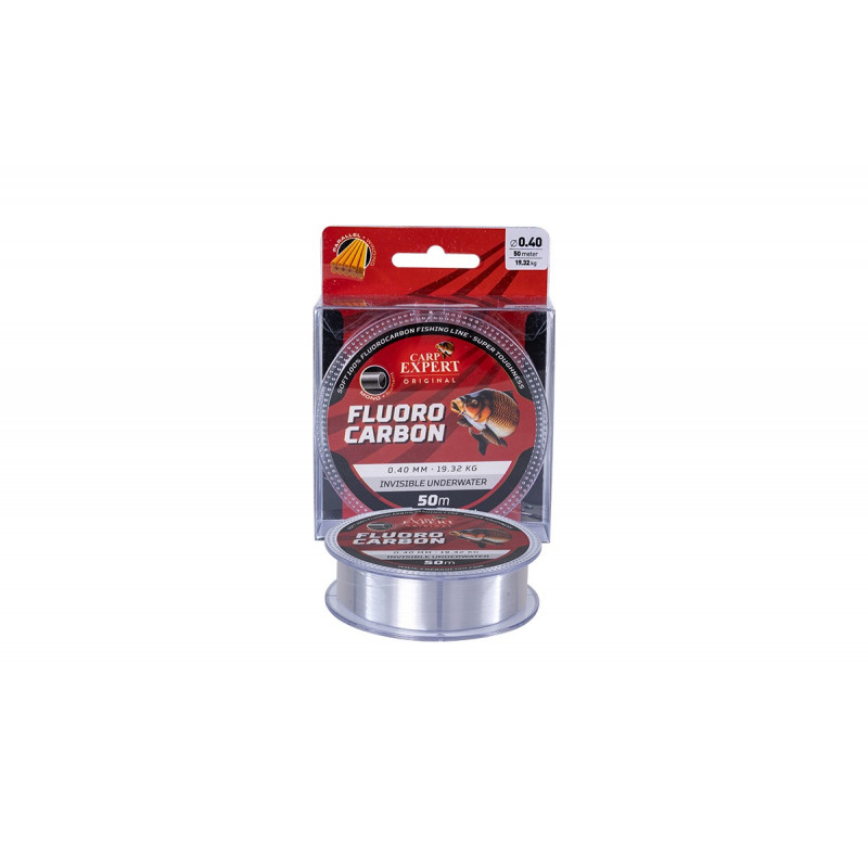 Carp Expert HOOKLINK CARP EXPERT FLUOROCARBON, TRANSPARENT, 50M, 0,35MM