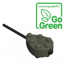 Carp Expert LF-STUBBY PEAR INLINE 100G COLORED ''GO GREEN''